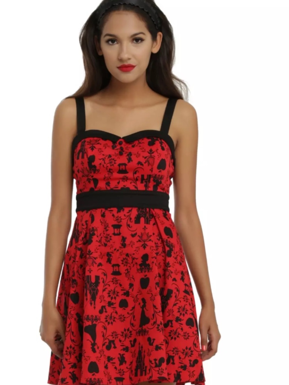 Disney Snow White Icons Swing Dress